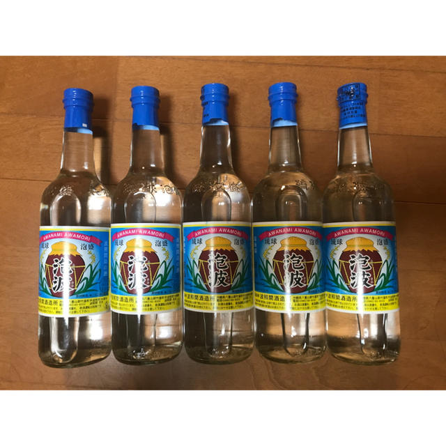 幻の泡盛　泡波　波照間酒造（未開封送料無料）3合瓶（600ml）5本セット