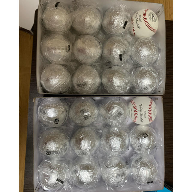 MIZUNO(ミズノ)の硬式野球ボール（ミズノビクトリー） スポーツ/アウトドアの野球(ボール)の商品写真
