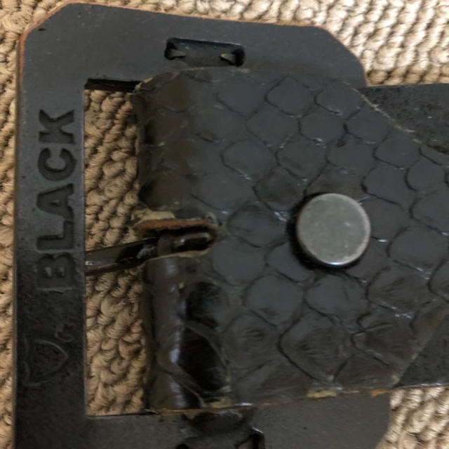 HTC BLACK(エイチティーシーブラック)の【希少】HTCブラック スタッズベルト メンズのファッション小物(ベルト)の商品写真