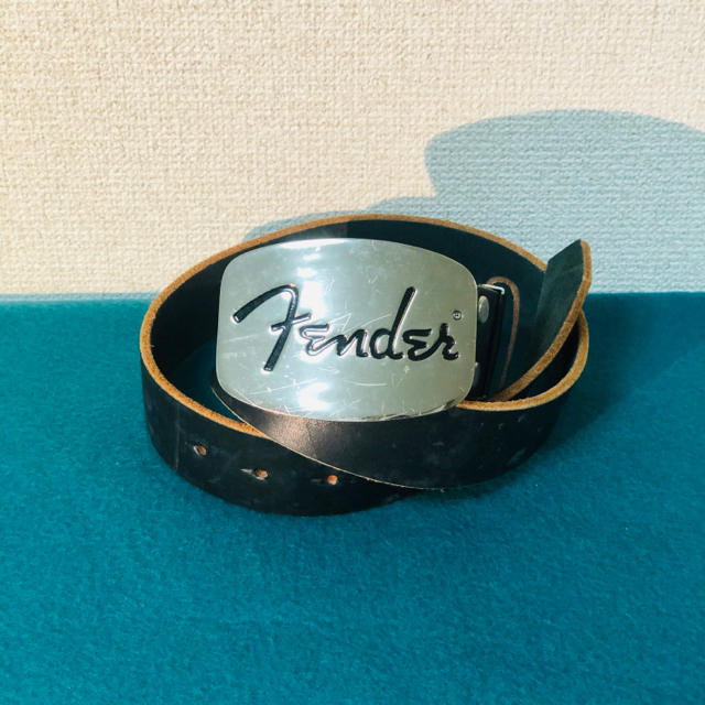 値下げ　fender 革ベルト | フリマアプリ ラクマ