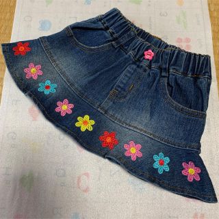 アナップキッズ(ANAP Kids)の⭐︎美品⭐︎ ANAP デニム ミニスカート(スカート)