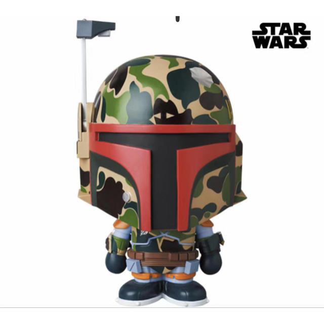 A BATHING APE(アベイシングエイプ)のSTAR WARS X MILO ABC CAMO BOBA FETT VCD  エンタメ/ホビーのフィギュア(その他)の商品写真