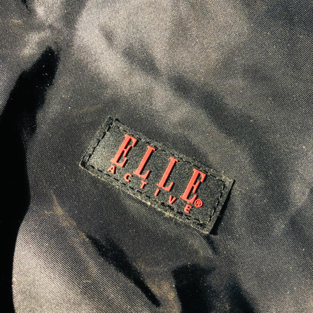 ELLE(エル)のELLE ブラックボストンバック メンズのバッグ(ボストンバッグ)の商品写真