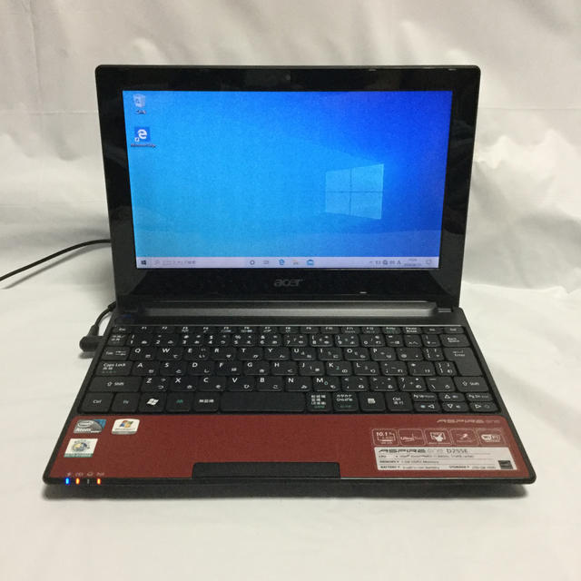 Acer(エイサー)のacer Aspire one D255E-rr125   Atom N455 スマホ/家電/カメラのPC/タブレット(ノートPC)の商品写真