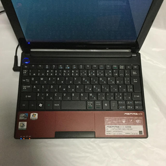 Acer(エイサー)のacer Aspire one D255E-rr125   Atom N455 スマホ/家電/カメラのPC/タブレット(ノートPC)の商品写真