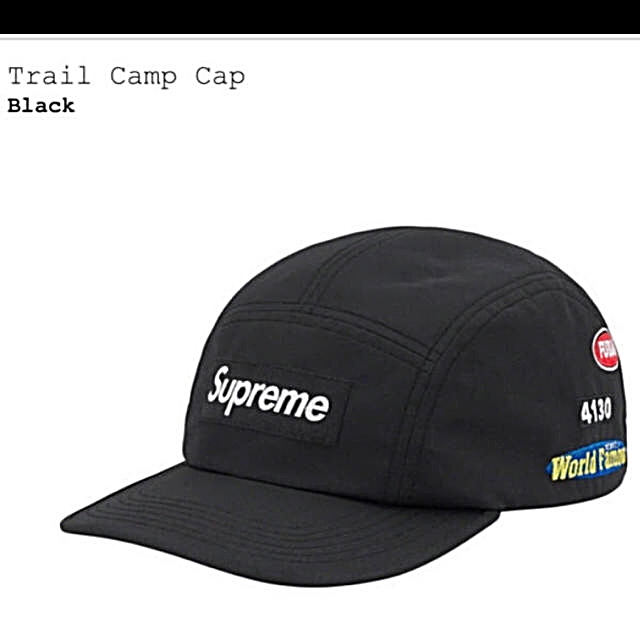 帽子supreme Trail Camp Cap