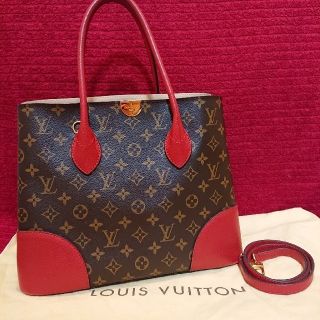 ルイヴィトン(LOUIS VUITTON)のfam様専用☆ルイヴィトン フランドリン ショルダーバッグ レッド(トートバッグ)