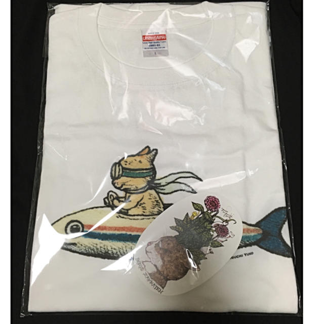 ヒグチユウコ　にぼし号Tシャツ(L) ボリス雑貨店　大人気(完売品)