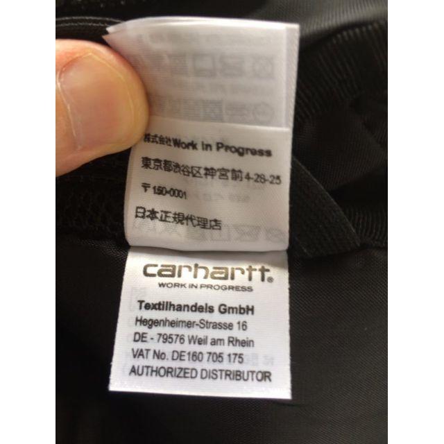 carhartt(カーハート)の定価11880円 新品 カーハートWIP ヘイズ ヒップ バッグ 黒 ブラック メンズのバッグ(ボディーバッグ)の商品写真