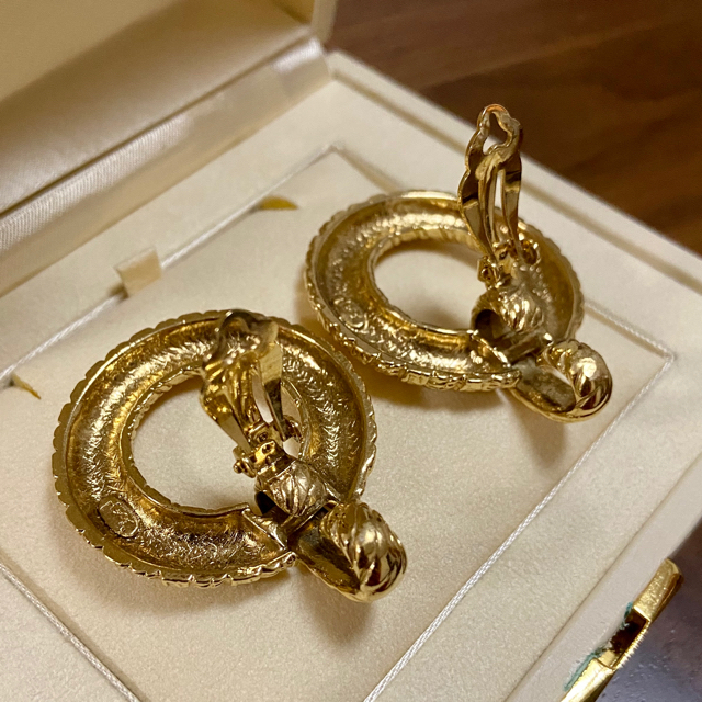 Saint Laurent - YSL イヴ・サンローラン サークル型 イヤリング