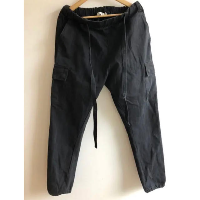 FEAR OF GOD(フィアオブゴッド)のミニマル mnml Cargo Lounge Pants Black Mサイズ メンズのパンツ(ワークパンツ/カーゴパンツ)の商品写真