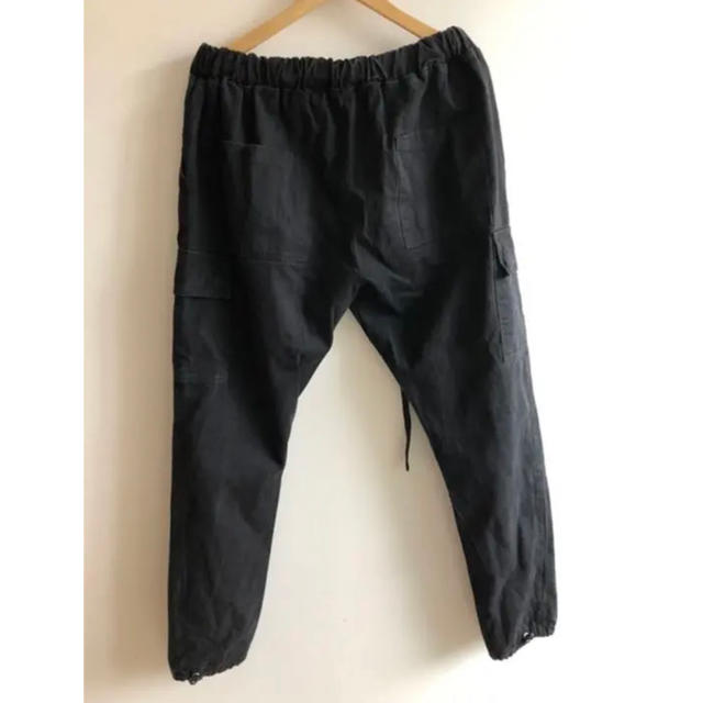 FEAR OF GOD(フィアオブゴッド)のミニマル mnml Cargo Lounge Pants Black Mサイズ メンズのパンツ(ワークパンツ/カーゴパンツ)の商品写真