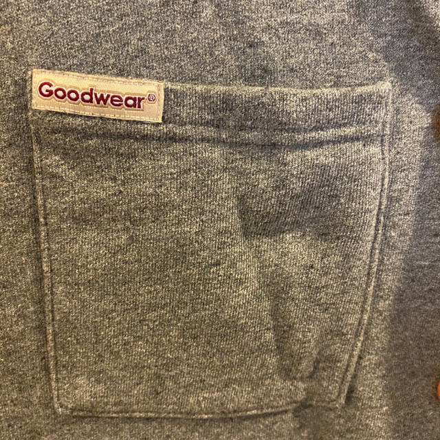 coen(コーエン)のGoodwear スウェットシャツ　ポッケ付き　Mサイズ メンズのトップス(スウェット)の商品写真