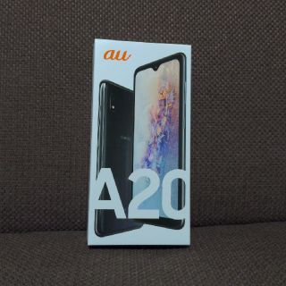 ギャラクシー(galaxxxy)のgalaxy A20　本体　新品未使用　SIMフリー　ブラック(スマートフォン本体)