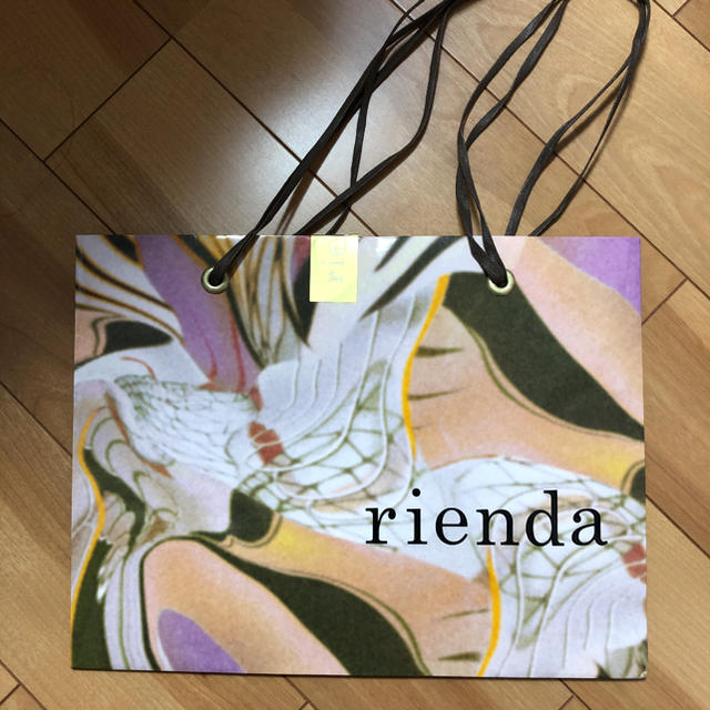 rienda(リエンダ)のリエンダの紙袋 レディースのバッグ(ショップ袋)の商品写真