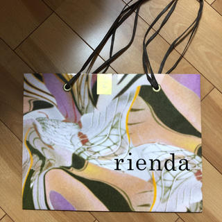 リエンダ(rienda)のリエンダの紙袋(ショップ袋)