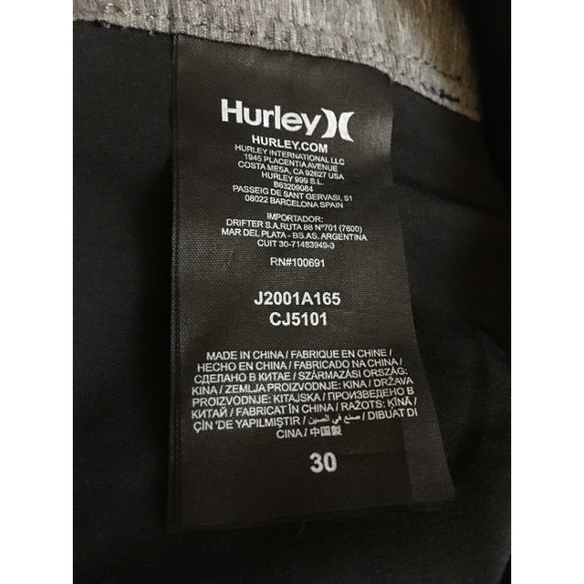 Hurley(ハーレー)のHurley サーフパンツ 水着 新品未使用 W30 メンズの水着/浴衣(水着)の商品写真