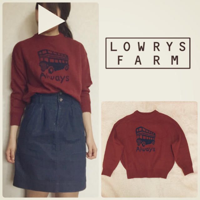 LOWRYS FARM(ローリーズファーム)のローリーズファーム ドルマンニット レディースのトップス(ニット/セーター)の商品写真