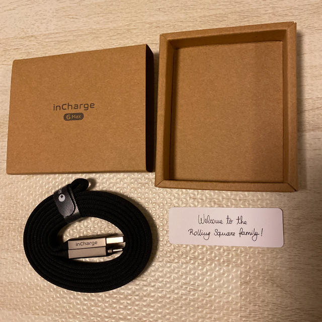 人気品！ in Chage インチャージ 6 Max USB A B C 黒