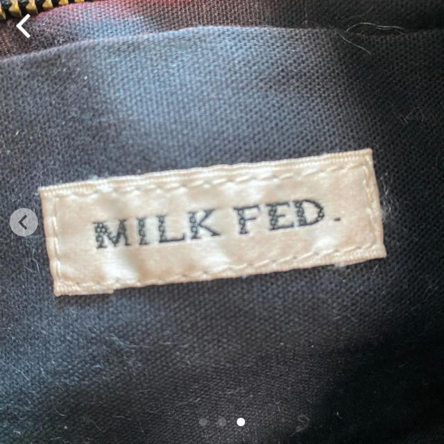 MILKFED.(ミルクフェド)のミルクフェド　迷彩　化粧ポーチ レディースのファッション小物(ポーチ)の商品写真