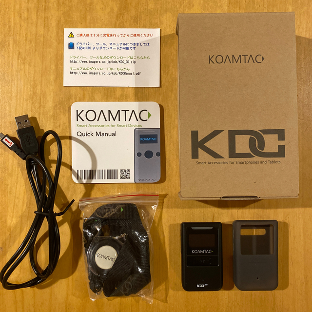 KOAMTAC  無線バーコードリーダー  KDC200iM【美品：ほぼ未使用】