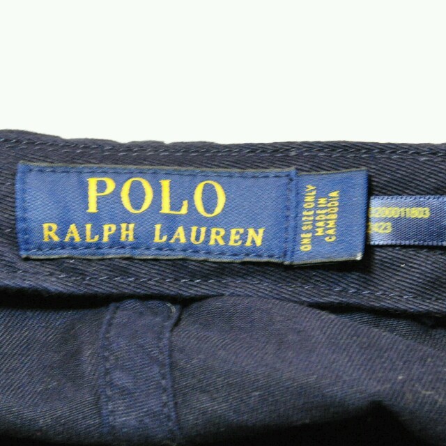 POLO RALPH LAUREN(ポロラルフローレン)の473 新品 ラルフローレン キャップ メンズの帽子(キャップ)の商品写真