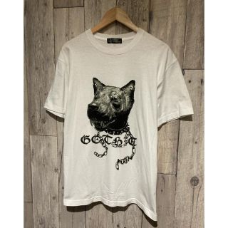 ヨウジヤマモト(Yohji Yamamoto)のヨウジヤマモト　犬　　白Tシャツ(Tシャツ/カットソー(半袖/袖なし))