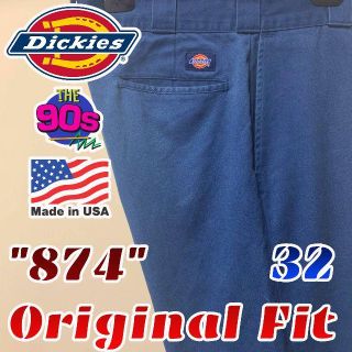 ディッキーズ(Dickies)の90s Dickies デッキーズ 874 ワークパンツ ネイビー 32 西海岸(ワークパンツ/カーゴパンツ)