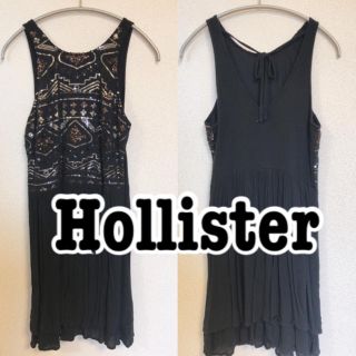 Hollister ミニワンピース　S カジュアル　ワンピ(ミニワンピース)