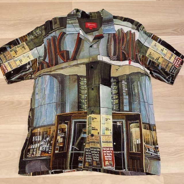 supreme drugs rayon shirt