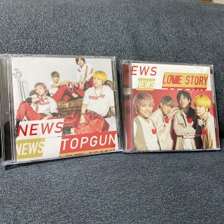 ニュース(NEWS)のNEWS CD トップガン　love story(男性アイドル)
