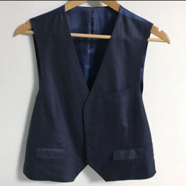 青山(アオヤマ)のベスト　スーツ メンズのスーツ(スーツベスト)の商品写真