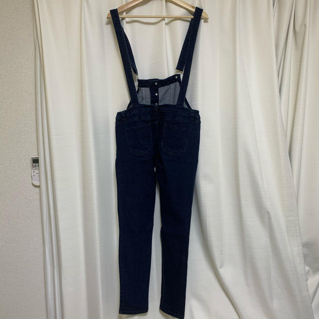 moussy(マウジー)のデニムサロペット レディースのパンツ(サロペット/オーバーオール)の商品写真