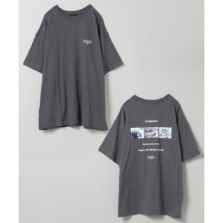 ジーナシス(JEANASIS)のJEANASISバックフォトプリントT(Tシャツ(半袖/袖なし))