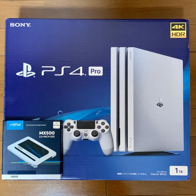 2022 新作】 PlayStation4 - PS4 Pro 1TB CUH-7200B B02 ホワイト ...