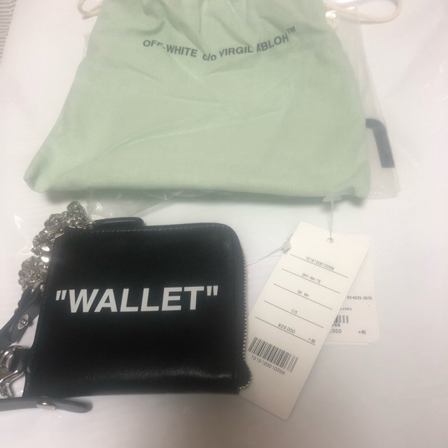 OFF  WHITE 財布　チェーンウォレット 1