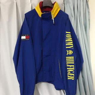 トミーヒルフィガー(TOMMY HILFIGER)の送料無料　XL TOMMY HILFIGER 90s ヴィンテージジャケット(ナイロンジャケット)