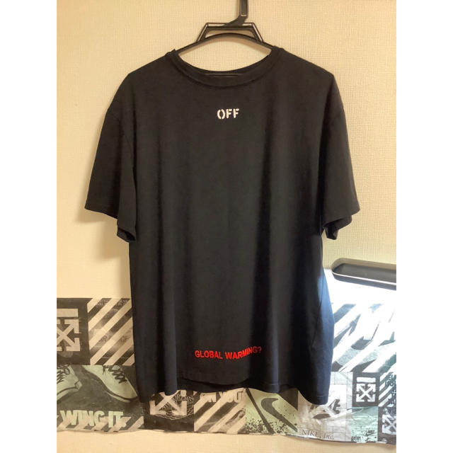 OFF-WHITE t-shirt GLOBAL WARMINGメンズ