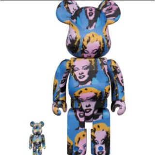 メディコムトイ(MEDICOM TOY)のbe@rbrick andy warhol marilyns 100%&400%(キャラクターグッズ)