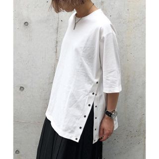 ページボーイ(PAGEBOY)のPAGEBOY★サイドスナップBIG Tシャツ(Tシャツ(半袖/袖なし))