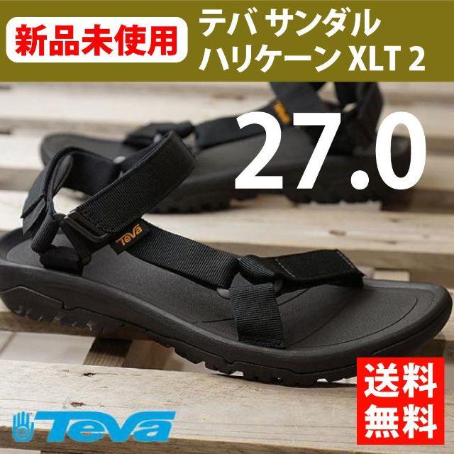 Teva(テバ)のテバ サンダル ハリケーン HURRICANE XLT 2 ブラック　27.0 メンズの靴/シューズ(サンダル)の商品写真