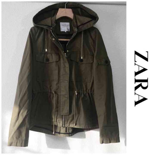 ZARA(ザラ)のZARA 大人 ジャケット カーキ  レディースのジャケット/アウター(モッズコート)の商品写真