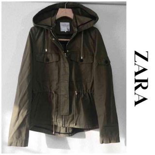 ザラ(ZARA)のZARA 大人 ジャケット カーキ (モッズコート)