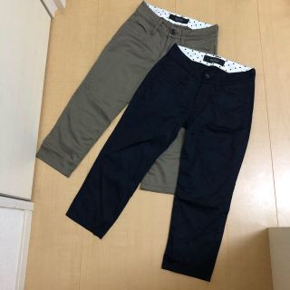 サッソーン　クロップドパンツ　2点セット(クロップドパンツ)