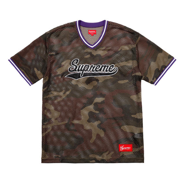 18SS ☆ Supreme / Mesh Baseball Top ☆のサムネイル