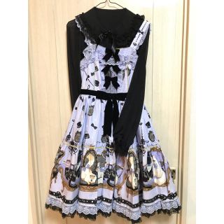 アンジェリックプリティー(Angelic Pretty)の♡ Angelic Pretty Princess Cat ♡ラベンダーJSK(ひざ丈ワンピース)