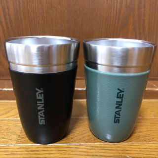 スタンレー(Stanley)の★新品★スタンレー スタッキング タンブラー 2個セット 黒 緑 STANLEY(タンブラー)