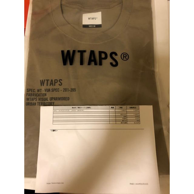 W)taps(ダブルタップス)のwtaps 20SS  SPEC サイズM 新品 メンズのトップス(Tシャツ/カットソー(半袖/袖なし))の商品写真