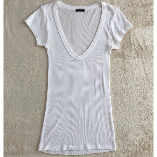 UNITED ARROWS(ユナイテッドアローズ)の☆MIMI&COCO☆ 白Tシャツ レディースのトップス(Tシャツ(半袖/袖なし))の商品写真