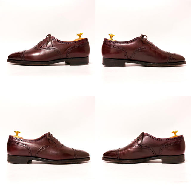 Crockett&Jones(クロケットアンドジョーンズ)の394.CROCKETT&JONES CHAIRMAN セミブローグ　8.5E メンズの靴/シューズ(ドレス/ビジネス)の商品写真